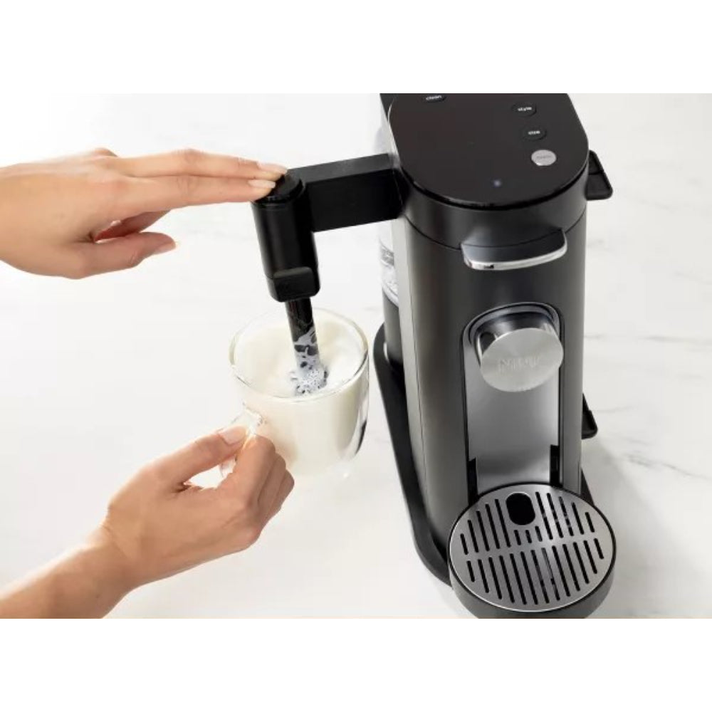 Cafetera Ninja Pod & Grounds Una Sola Porción con Espumador