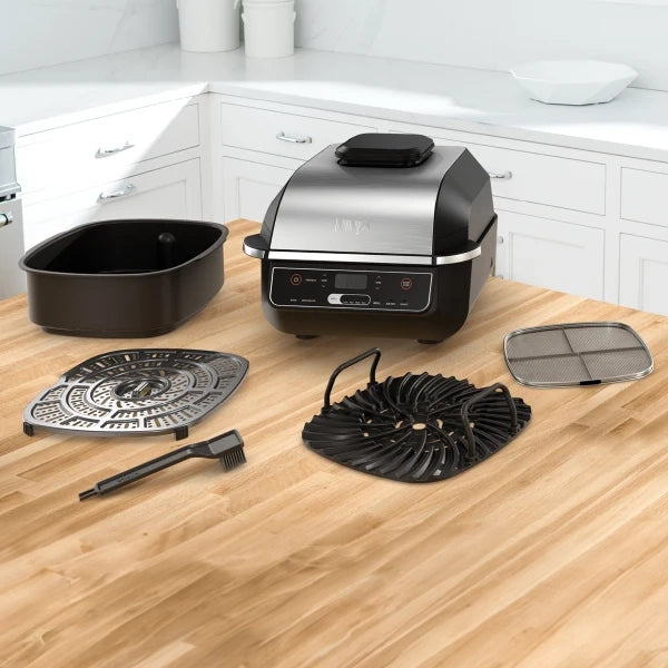 Parrilla interior 6 en 1 y freidora de aire Ninja® EG201