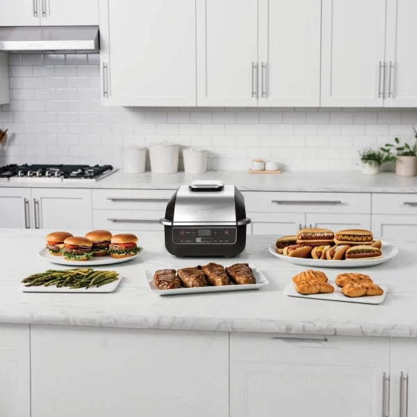 Parrilla interior 6 en 1 y freidora de aire Ninja® EG201