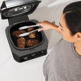 Parrilla interior 6 en 1 y freidora de aire Ninja® EG201