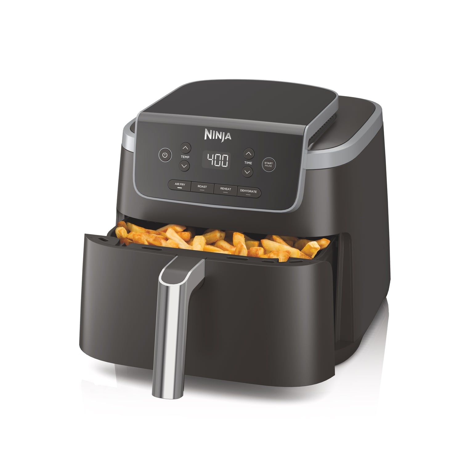 Freidora de aire Ninja Pro 5 QT con tecnología Air Crisp y canasta antiadherente