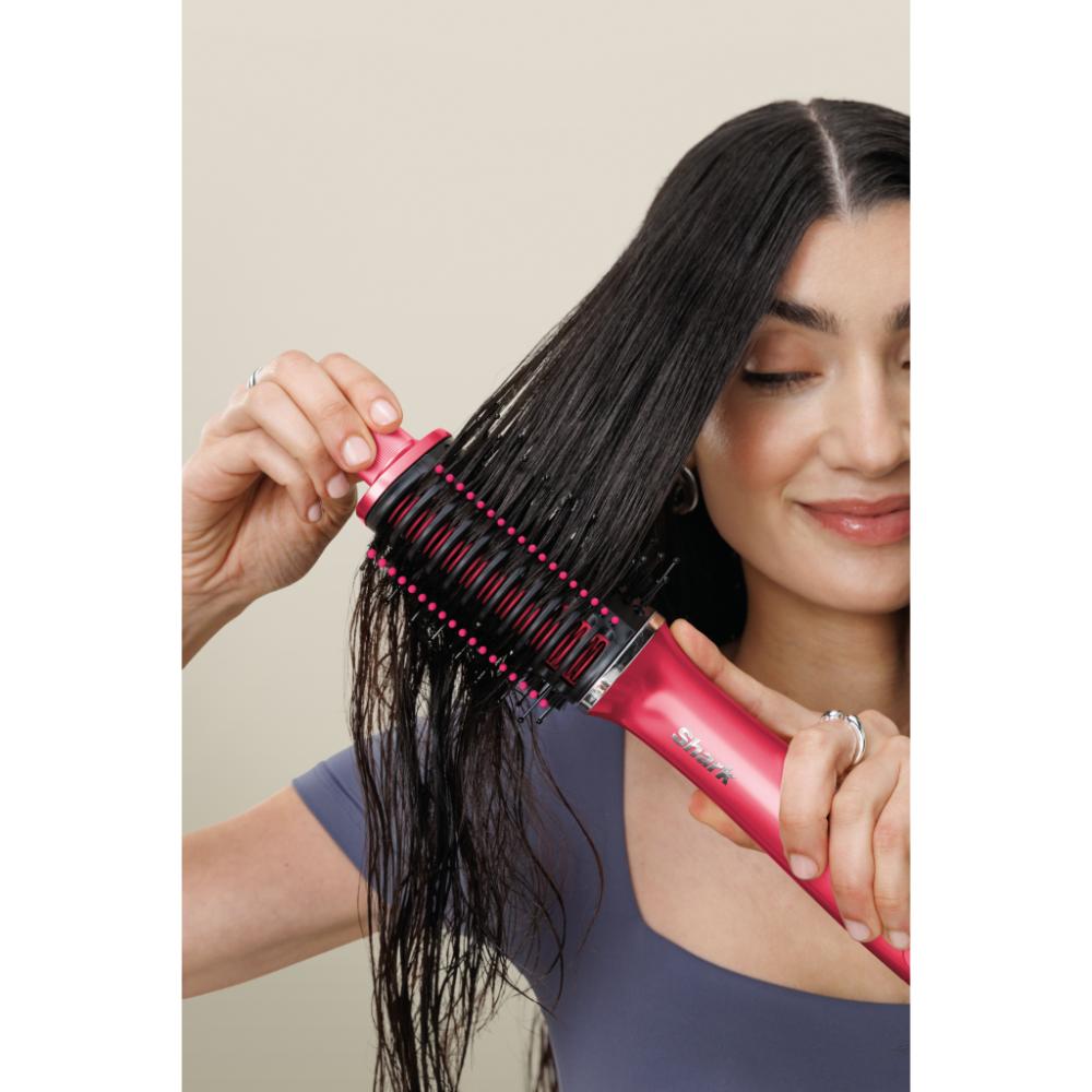 Shark Glossi 2-in-1 Hot Tool and Air Glosser, Ultra-Fast Color Raspberry