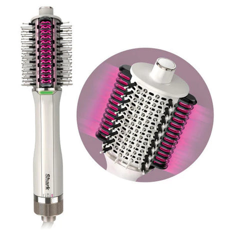 Imagen del alisador con cepillo caliente Shark Smoothstyle, que alisa y suaviza el cabello con tecnología de cepillo caliente. Incluye modos para cabello húmedo y seco, ofreciendo volumen, acabado saludable y sin frizz.